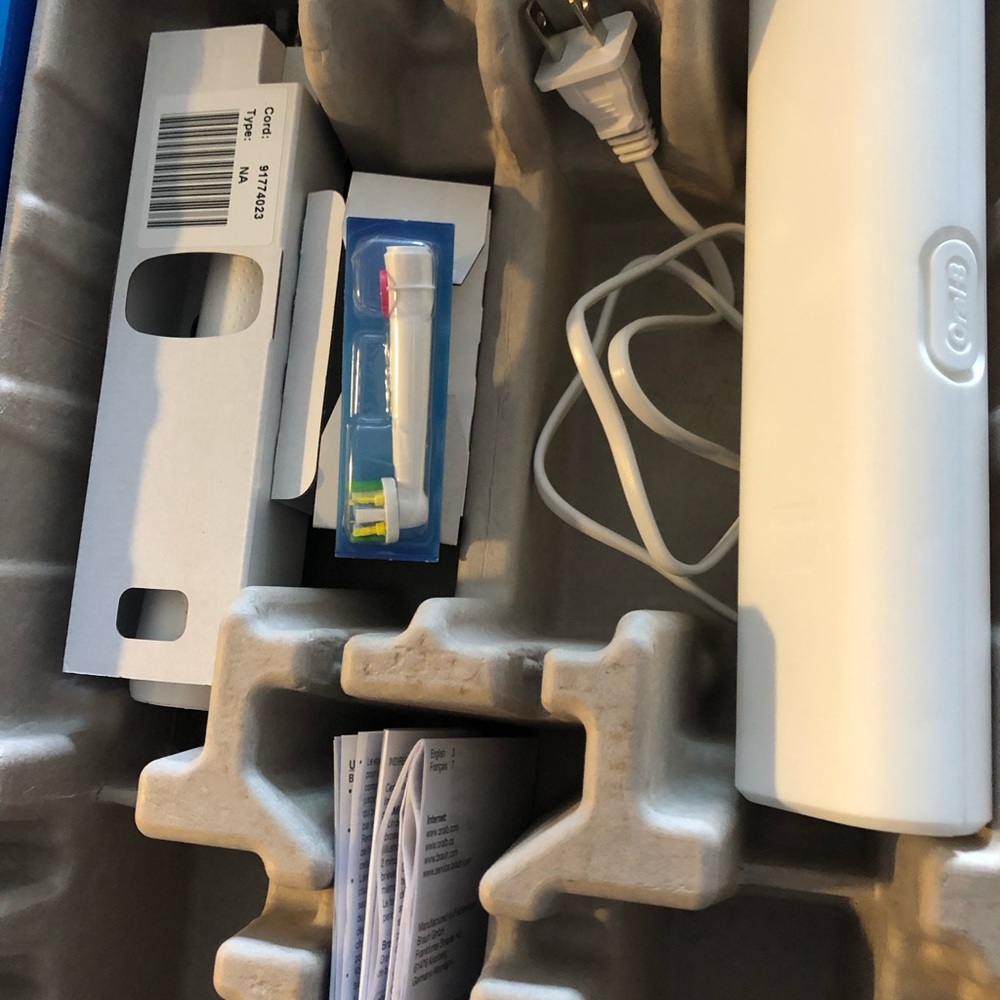 Braun Oral-B Rechargeable Toothbrush Smart Clean 360, 1-pack.